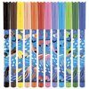 48897 Фломастеры MAPED COLOR'PEPS Ocean Life, 12 цветов, смываемые, вентилируемый колпачок 845701